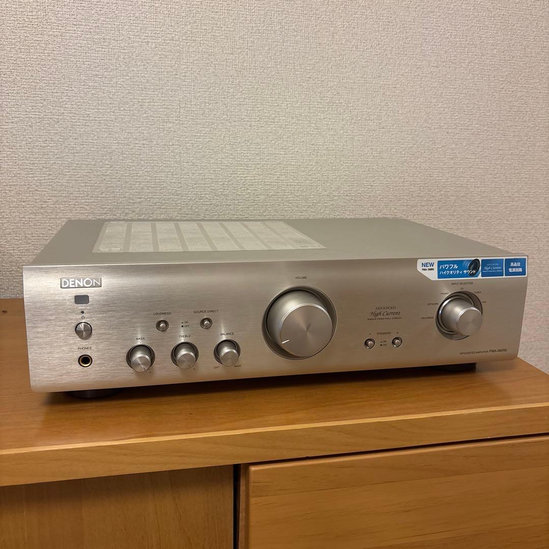 【ジャンク扱い】DENON PMA-390RE シルバー 2014年製