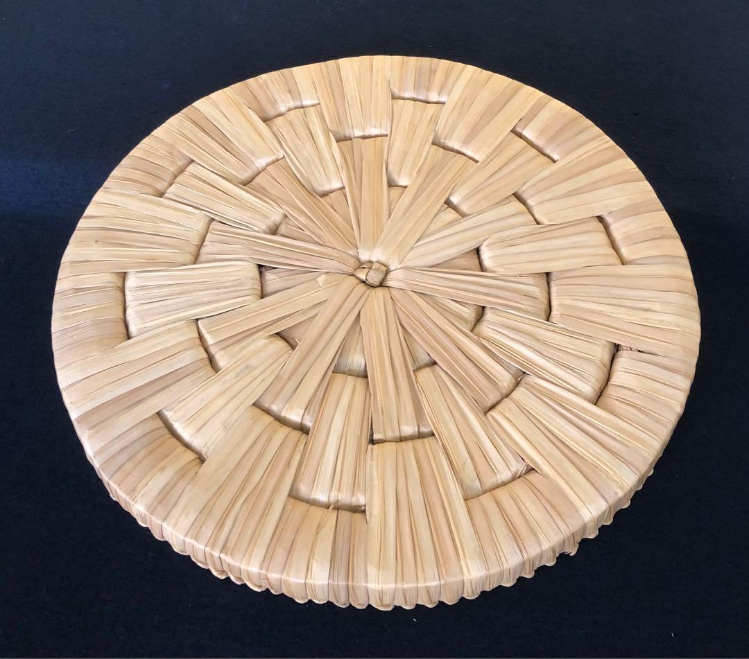 割引❗️《R》茶道具 露地円座5枚 座布団 円座 茶事 露地道具 260202く3