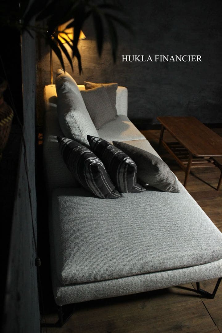 首都圏送無料〜フクラフィナンシェ80.6万 カウチ50L FE フェザーソファ