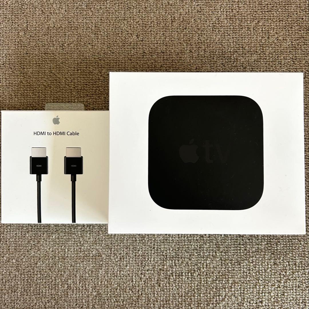 AppleTV 4K 32GB 純正のケーブル付き