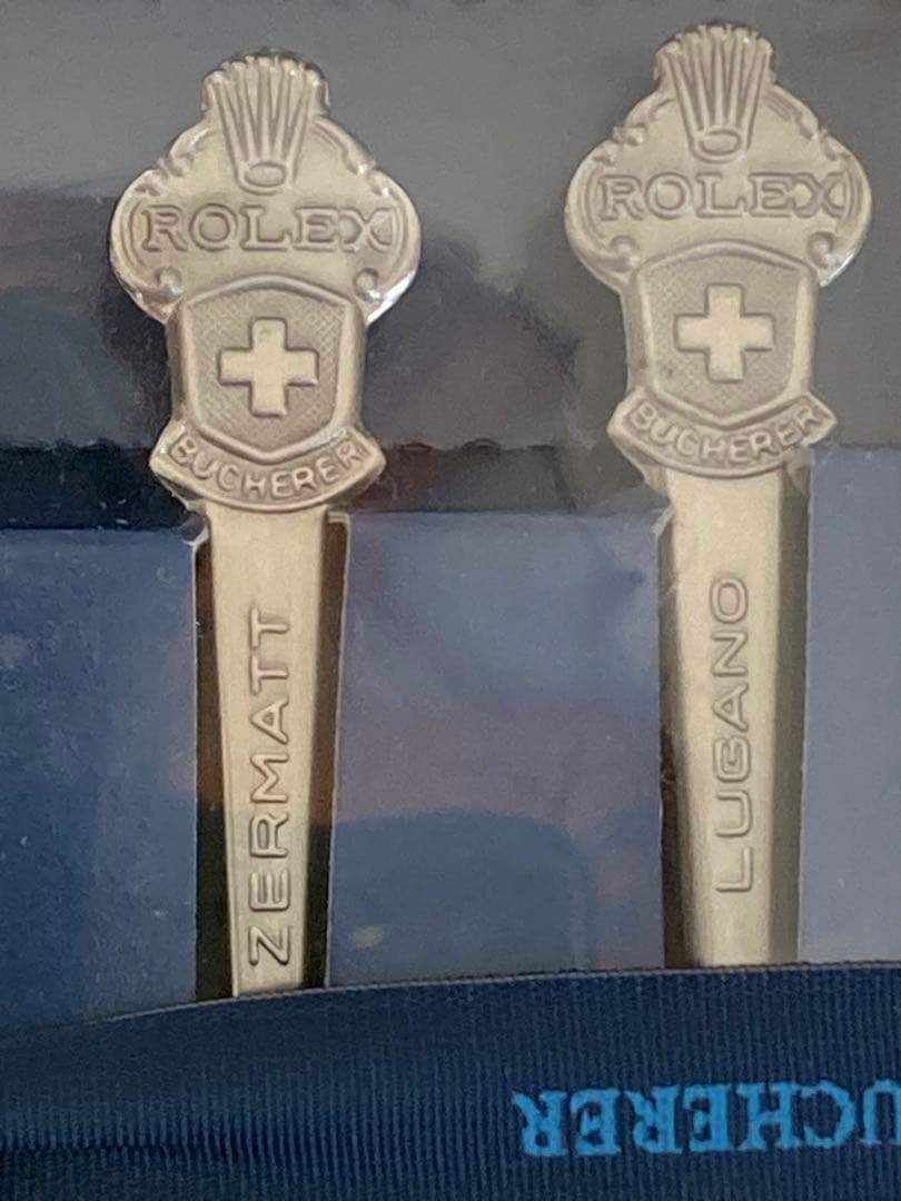 ROLEX BUCHERERのスプーン 6本セット 未開封 未使用