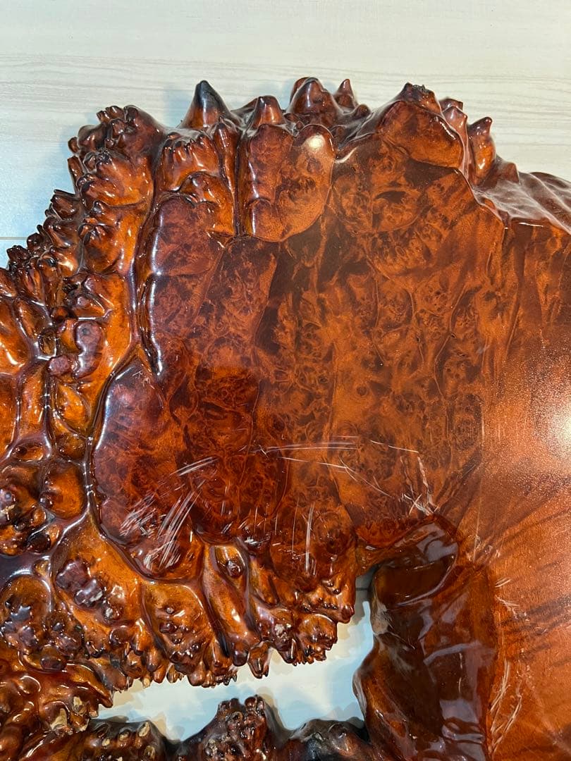 花台　瘤　玉杢　葡萄杢　天然木　置き台　　盆栽台　香炉台　高級