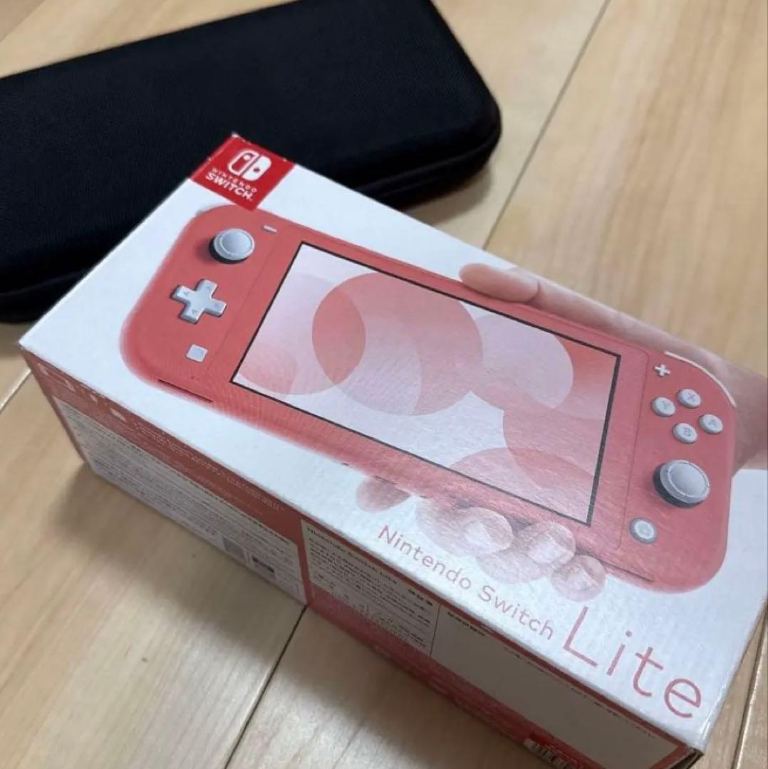【極美品】Nintendo Switch Lite コーラルピンク 本体