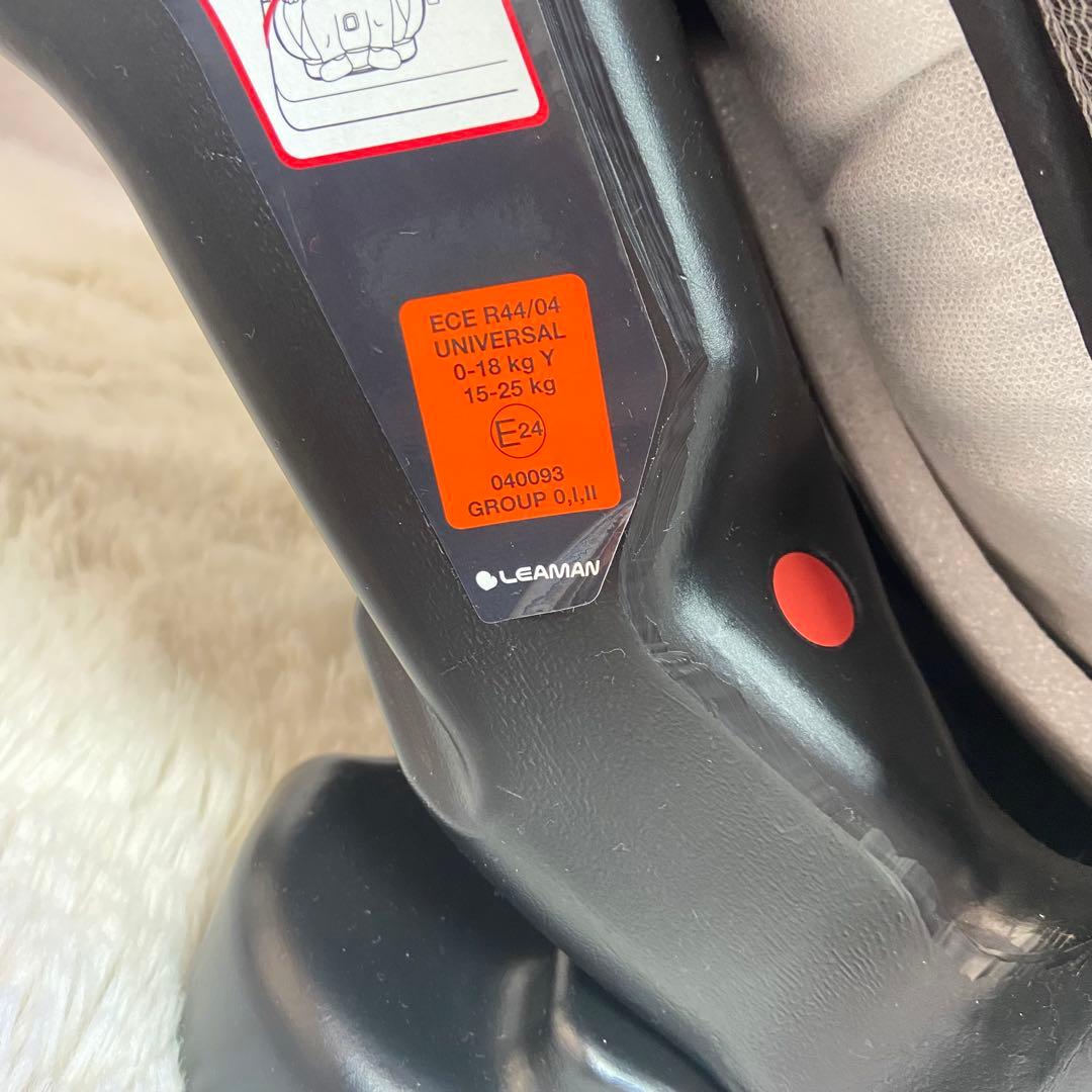 美品 LEAMAN カイナ チャイルドシート ジュニアシート 日除け 1029A