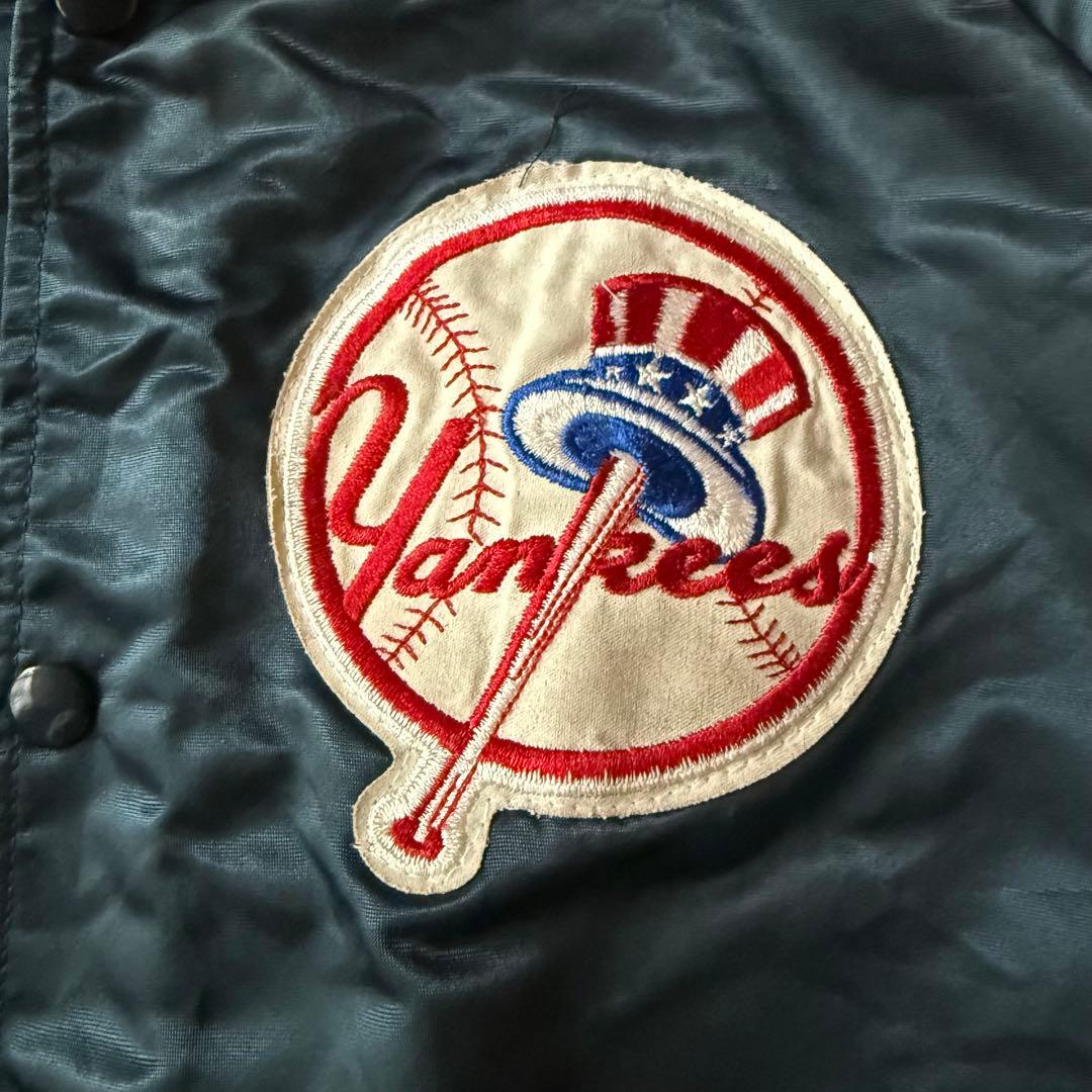80's ChalkLineヤンキーNEW YORK YANKEES スタジャン