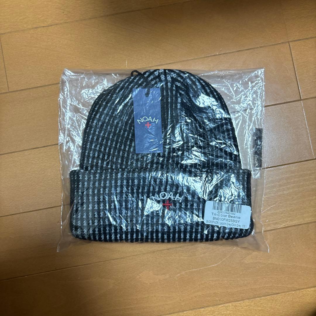 【当日配送‼️】希少 NOAH ニット帽 ブラック・グレー