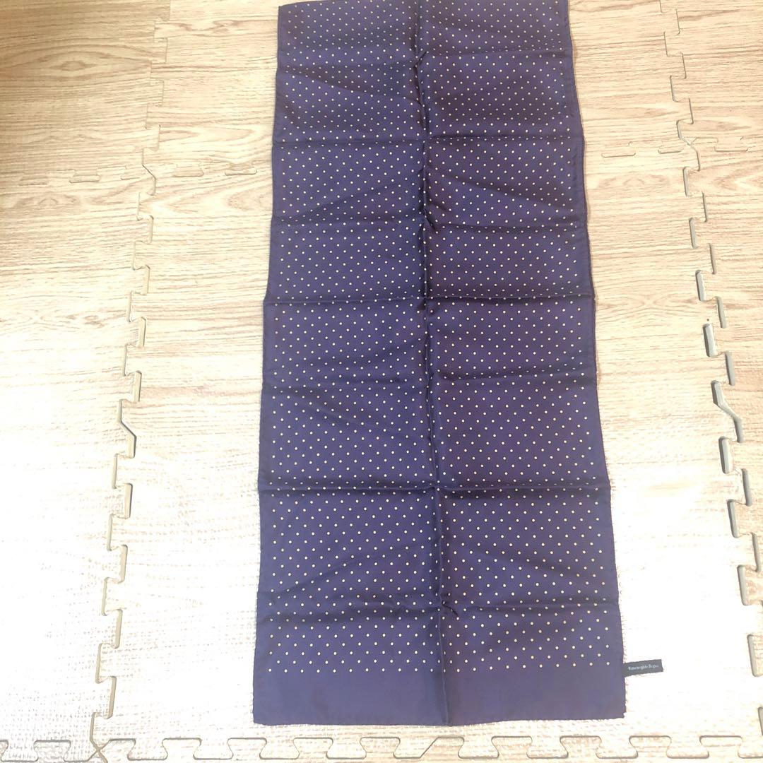 【れお未使用】『Ermenegildo Zegna 』シルクストール