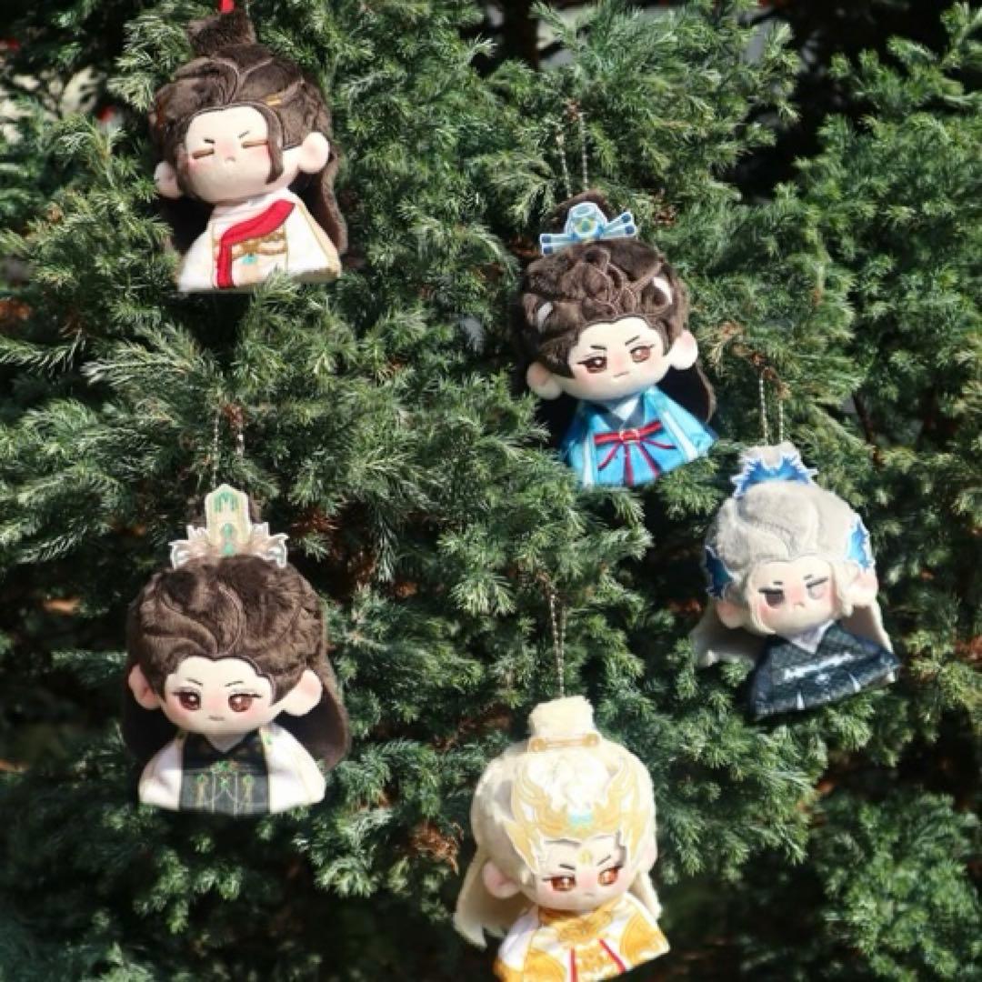 羅雲熙 レオ・ロー 公式 水龍吟 唐俪辞8cmぬいぐるみ5体セット　確認用2