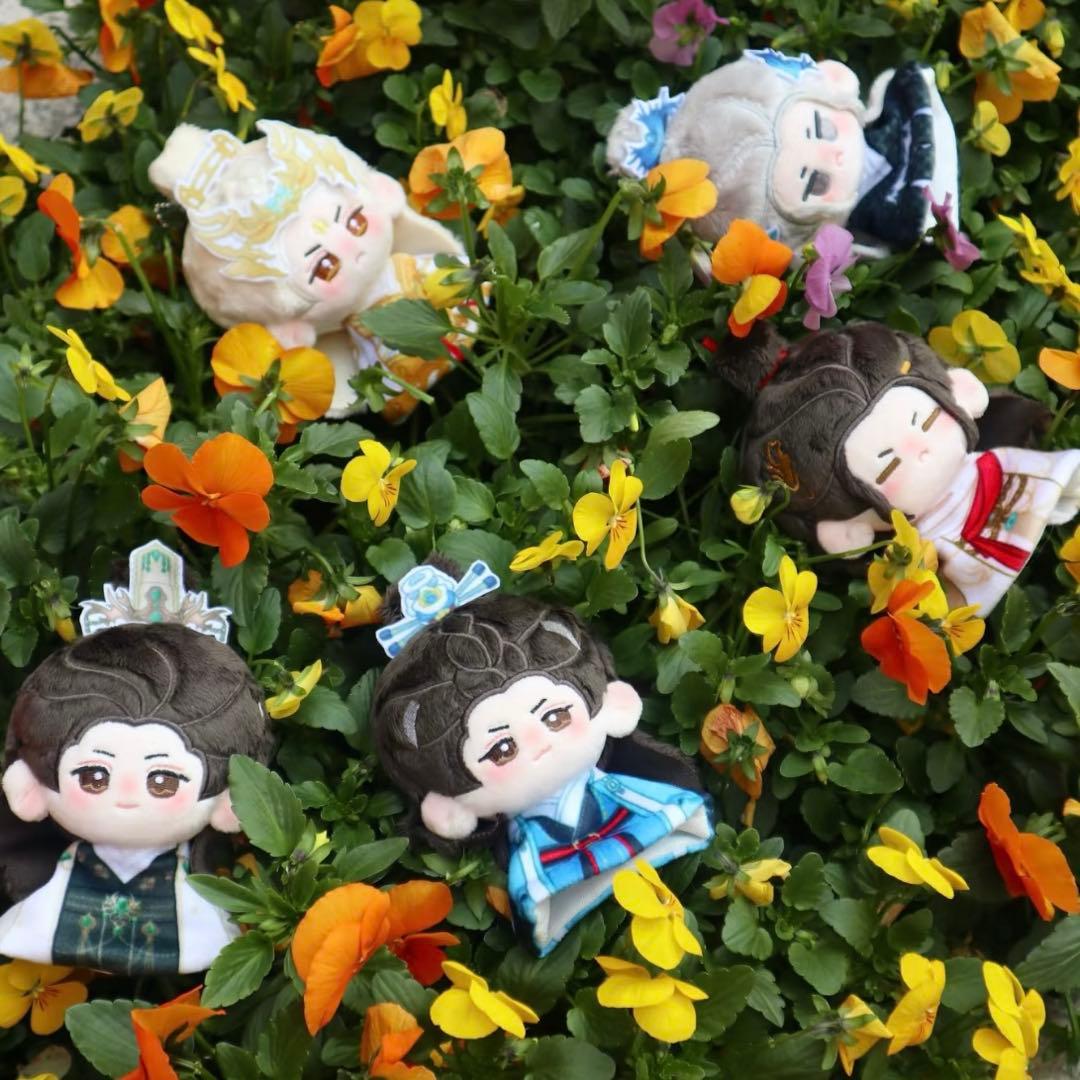 羅雲熙 レオ・ロー 公式 水龍吟 唐俪辞8cmぬいぐるみ5体セット　確認用2