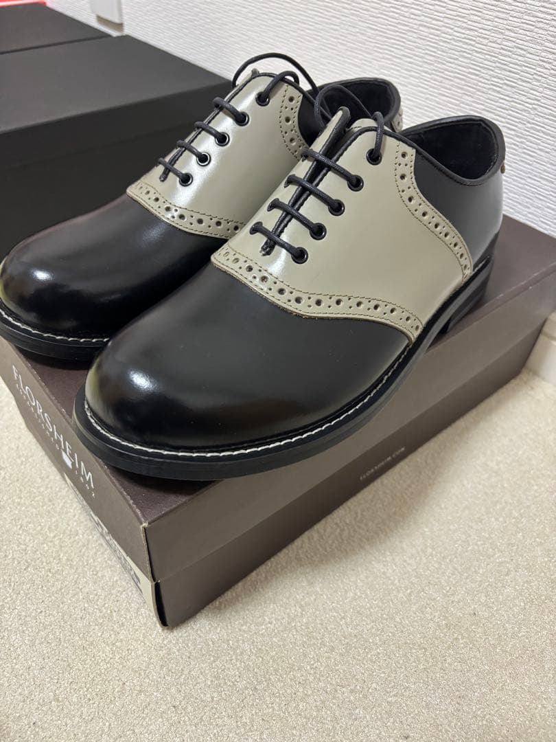 値下げ　グッドロッキン　サドルシューズ　25 新品　⑨