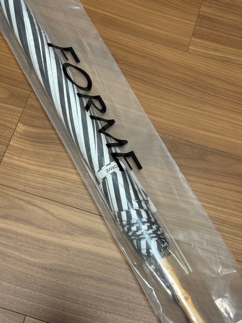 【新品】東原亜希♡FORME 晴雨兼用日傘 ストライプ