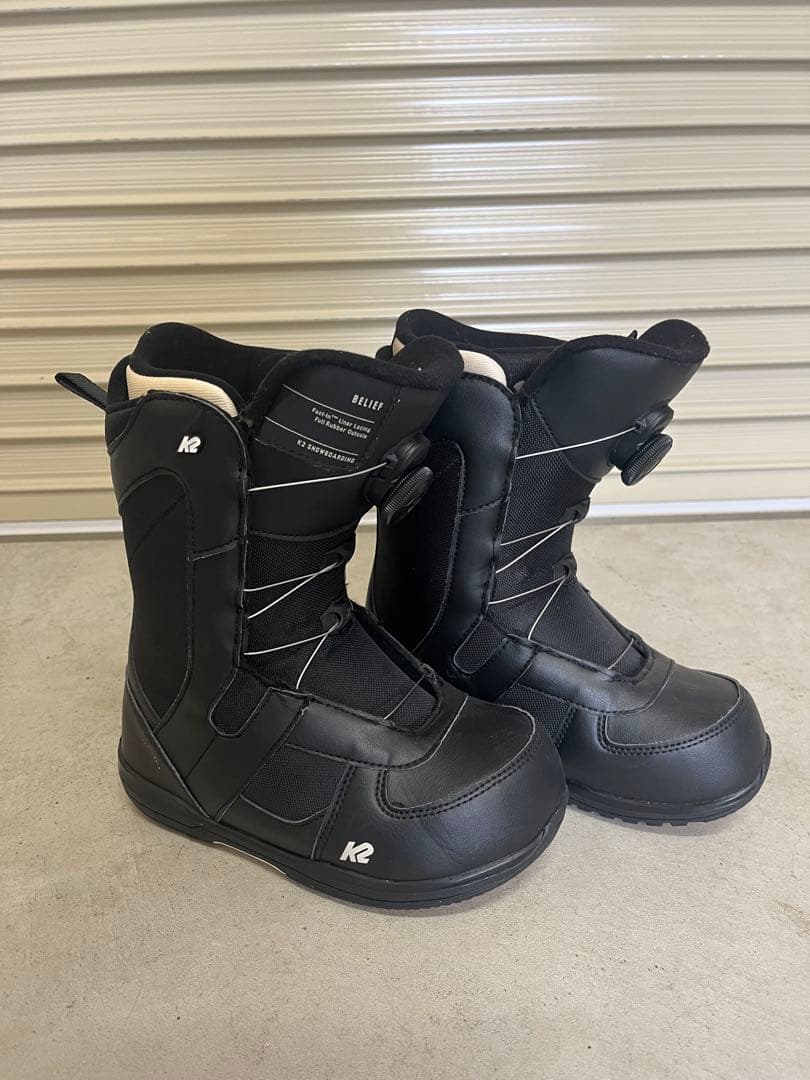 K2 スノーボードブーツ ブラック　キッズ　レディース