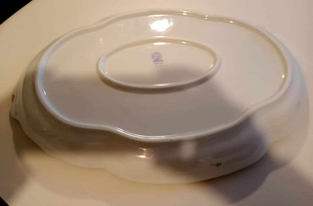 【ヘレンド】　HEREND　フルーツコンポディション　パーティプレート　オーバル