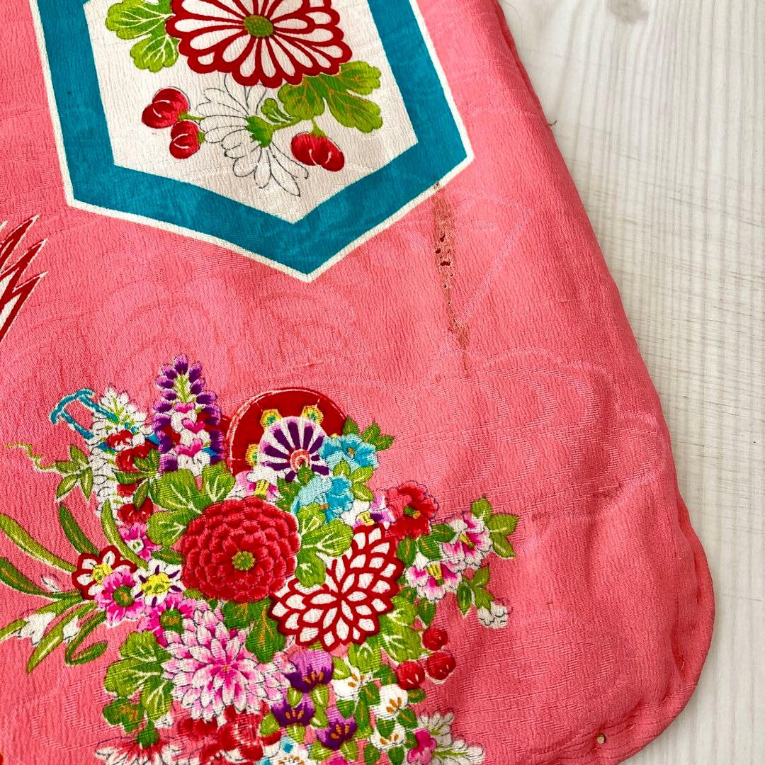 ★ tomo★アンティーク　女の子　子供着物　NO18