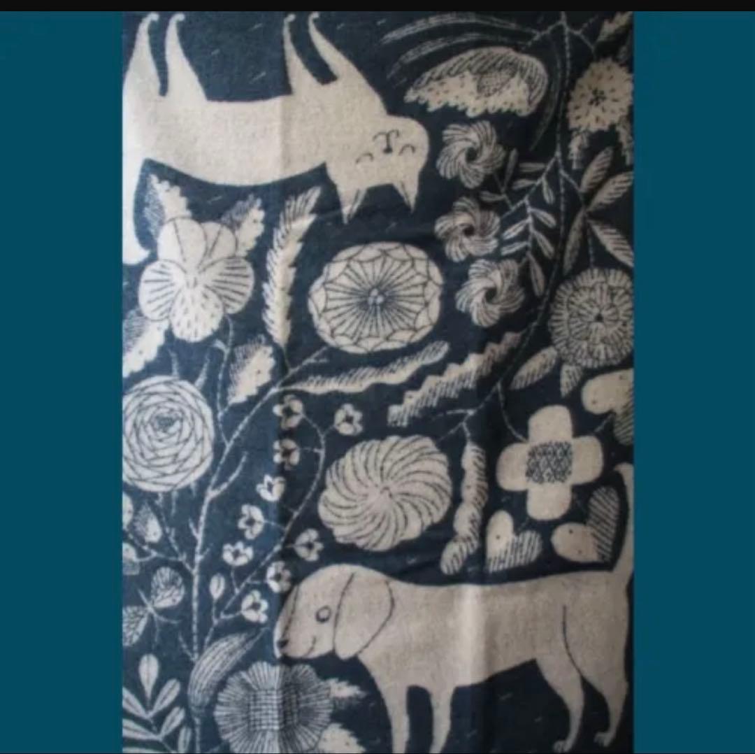 LAPUAN KANKURIT ラプアンカンクリ 鹿児島睦　ウール ブランケット