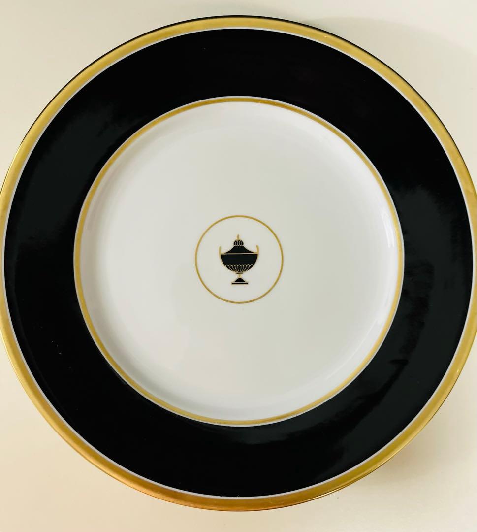 リチャードジノリ インペロオニキス　 インペロブラック 25cm 2枚