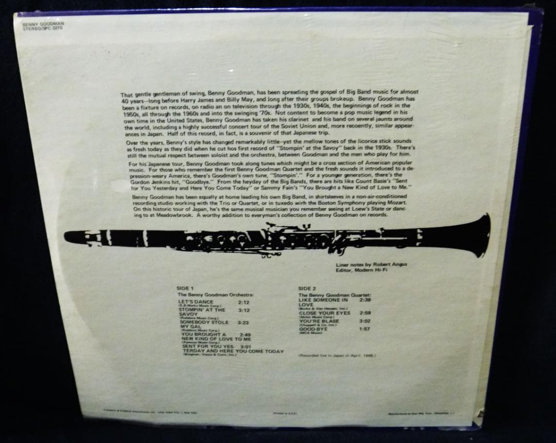 未使用 Benny Goodman - Let's Dance / レコード