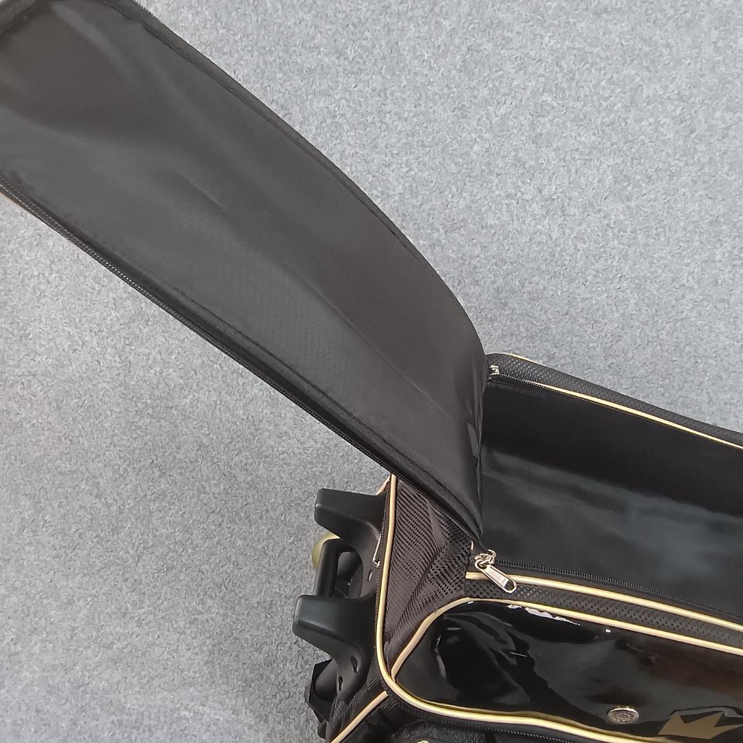 【美品】Brunswick クラウン2ボールローラー 黒×金 2ボール用