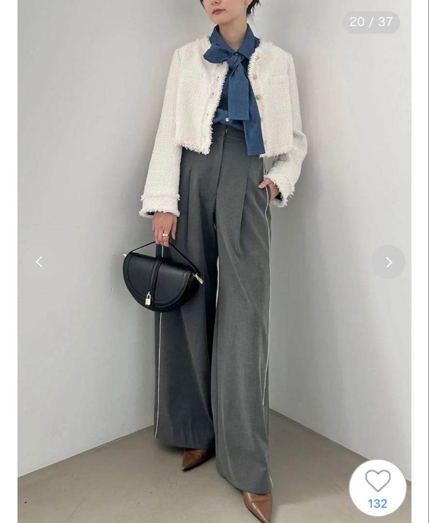 スナイデル　ツイードジャケット