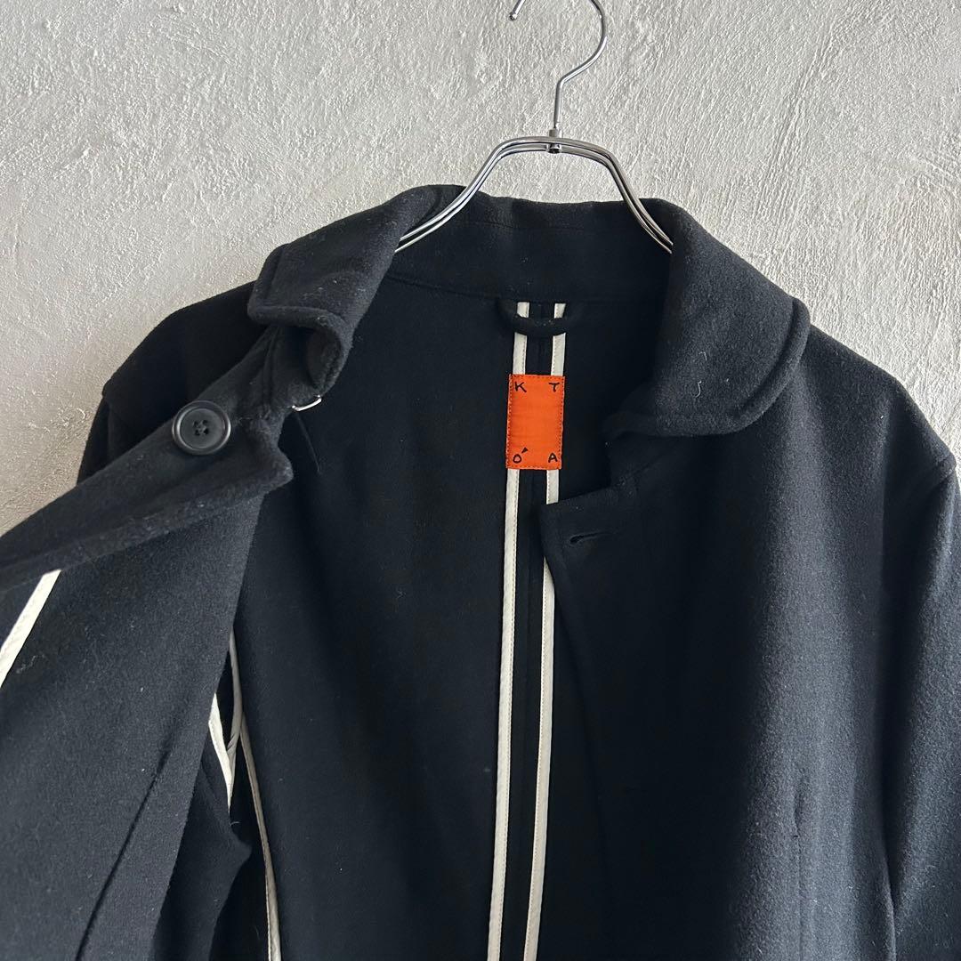 極美 KATO ハーフコート ブラック L カトー