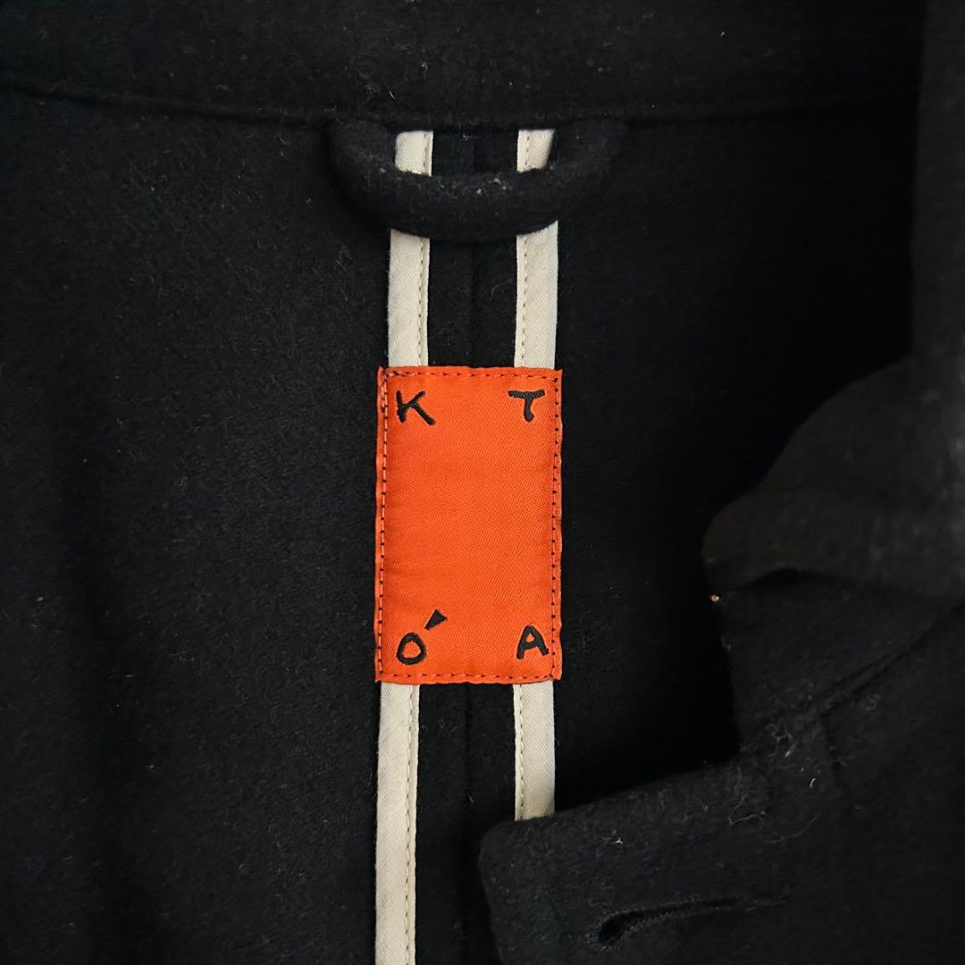 極美 KATO ハーフコート ブラック L カトー