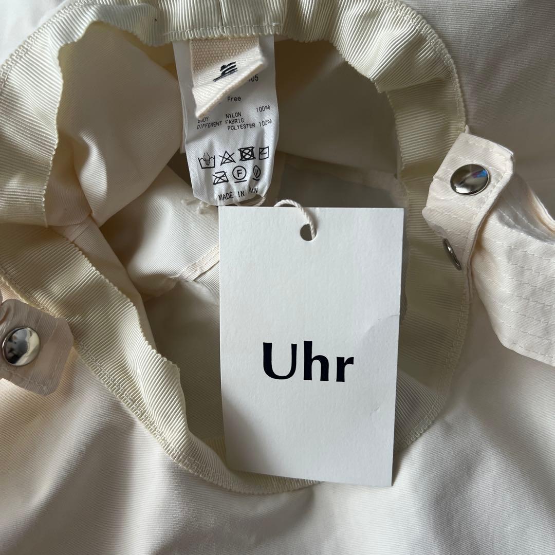 【新品未着用】uhr ウーア 完売ポータブルサンハット
