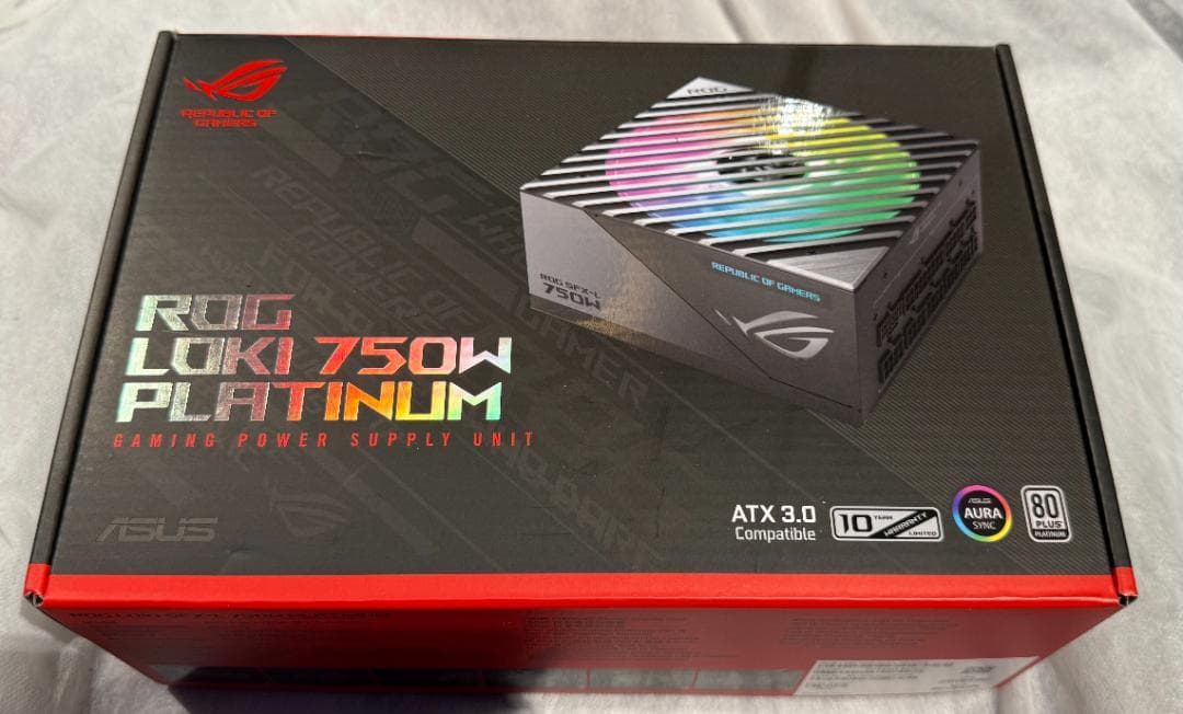 なお　PCパーツ（MB、CPU、メモリ、SSD４TB、電源）