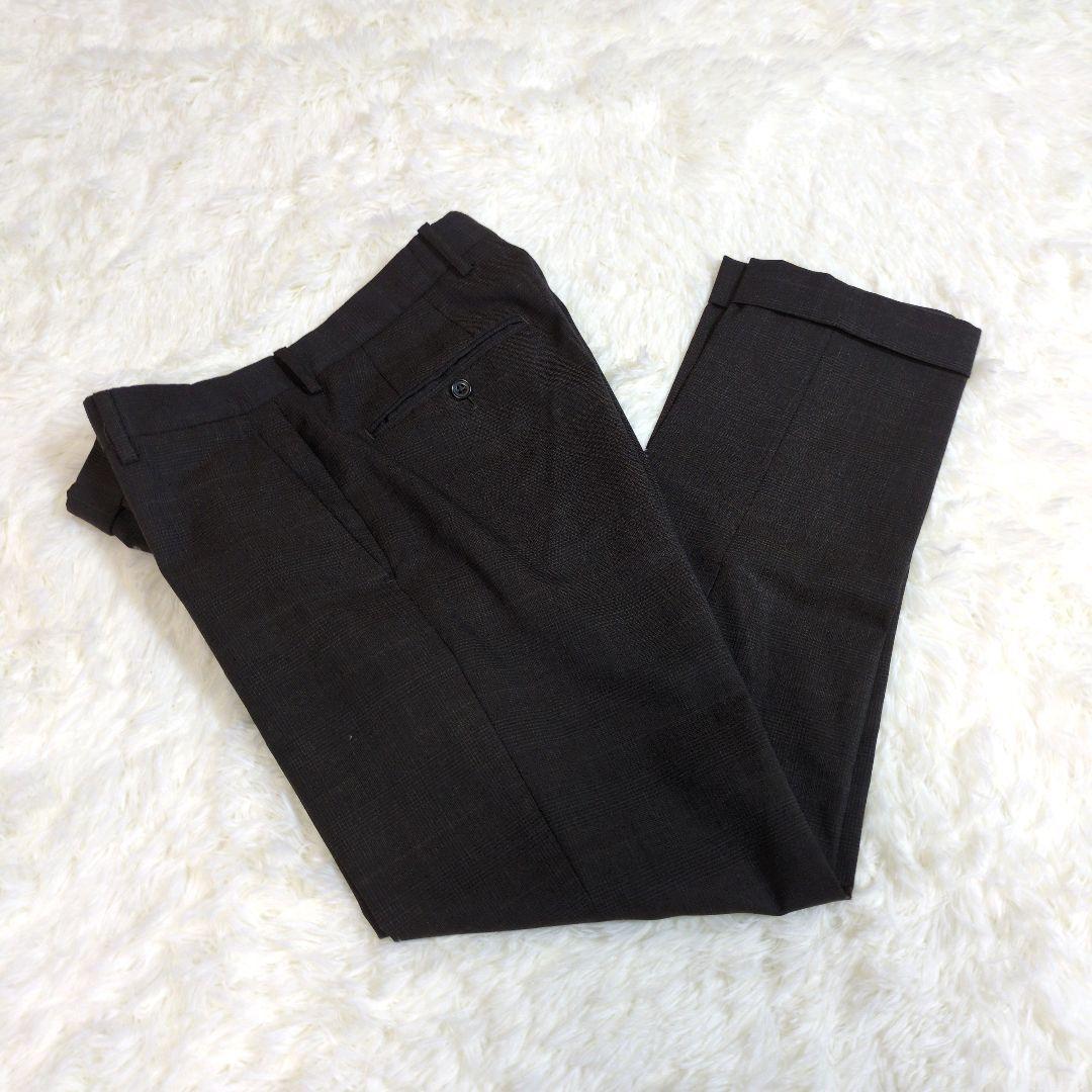 FABRIC TOKYO　ベスト　スリーピース　セットアップ　ブラウン　チェック