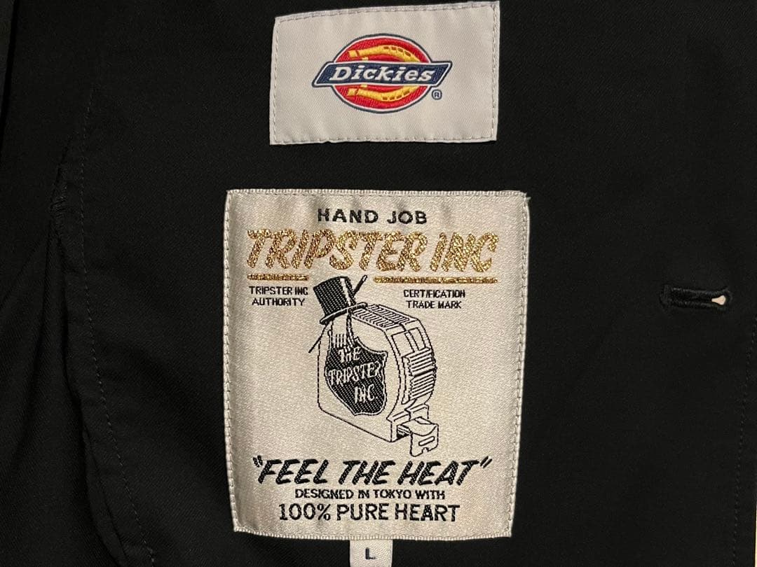 24SS 第6弾 Dickies TRIPSTER スーツ ブラック 野村訓市