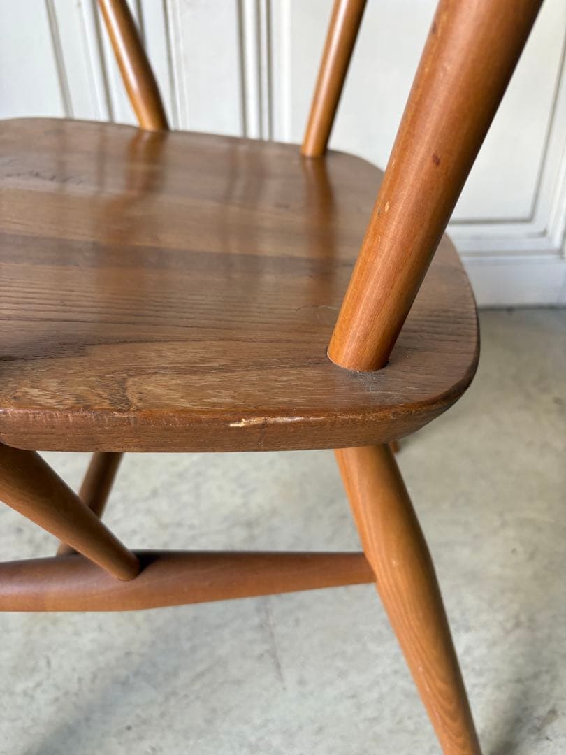 アーコール　カウホーン　ラダーバックチェア