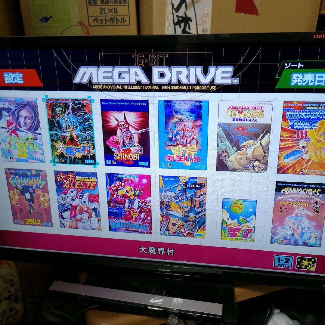 動作確認しておりますセガメガドライブミニセット