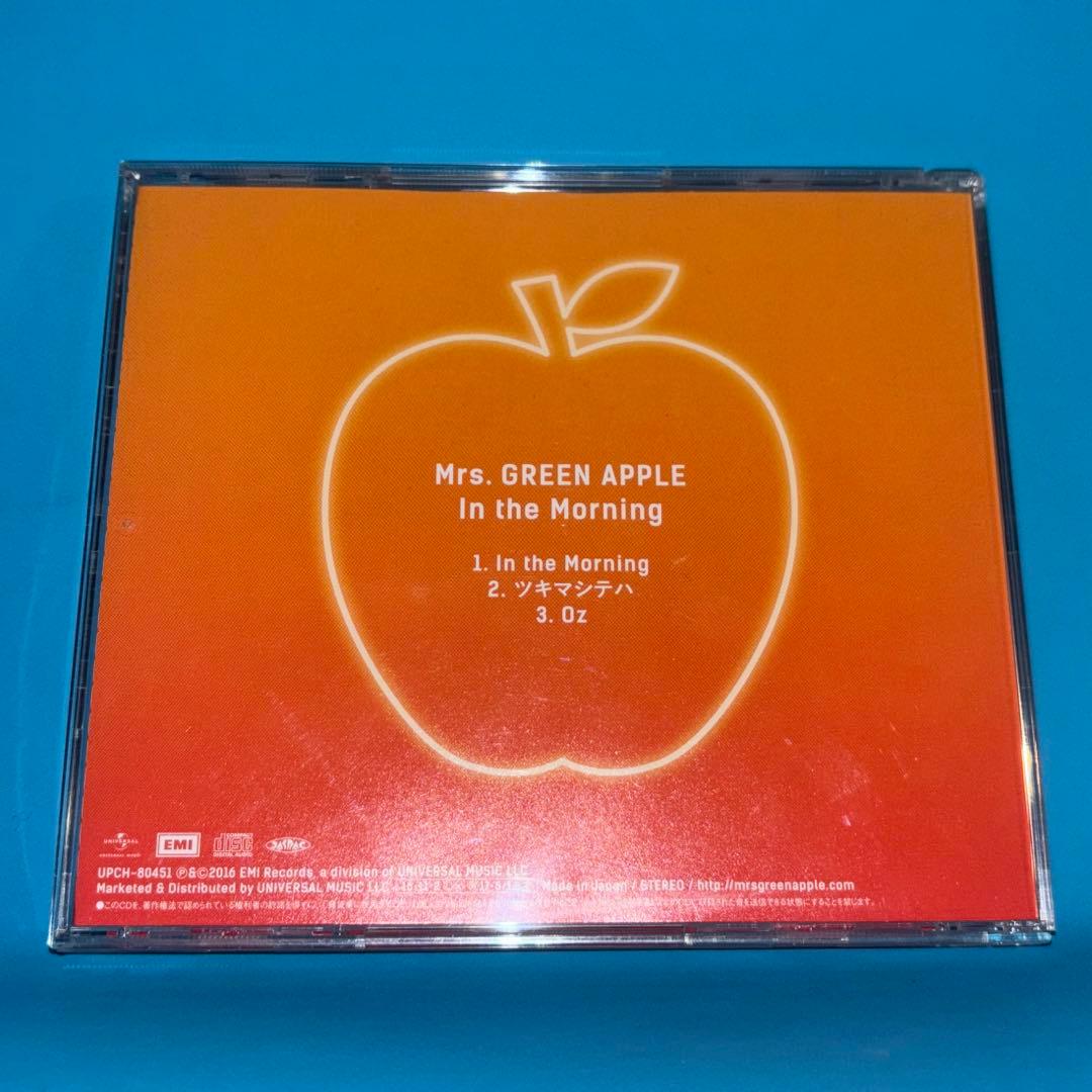 帯付き In the Morning Mrs.GREEN APPLE 通常盤