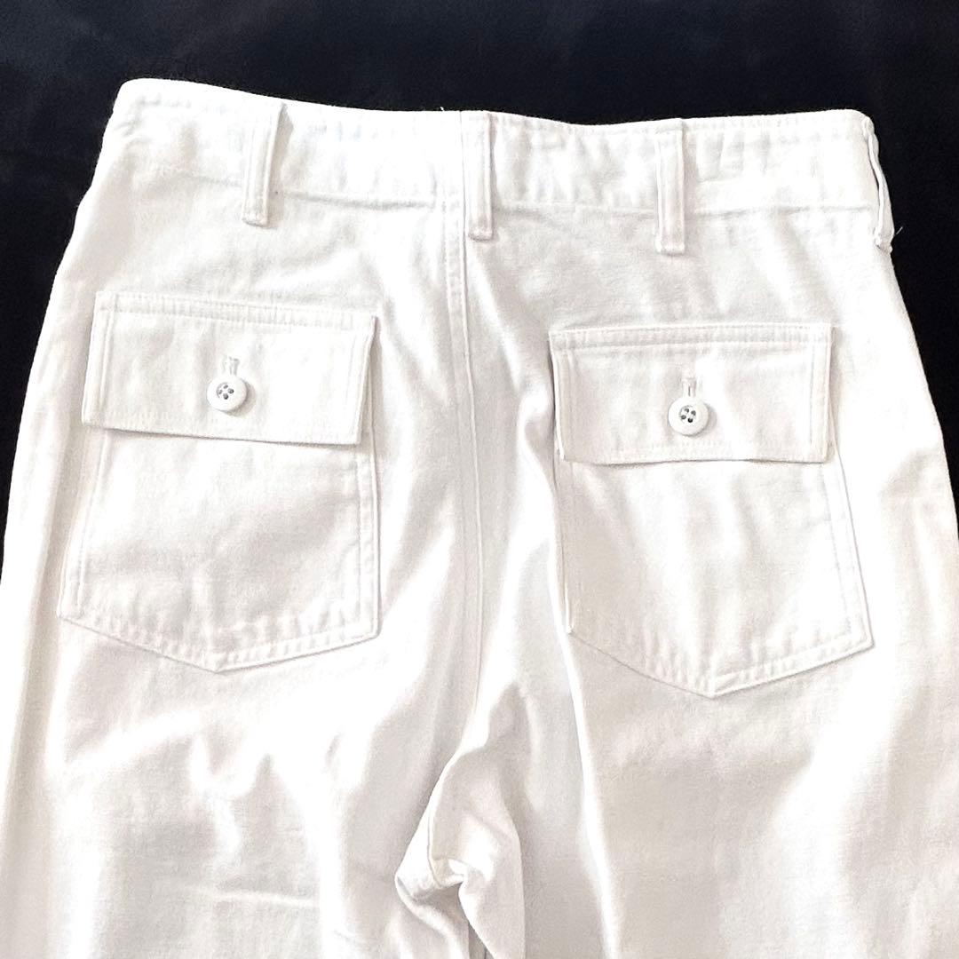 レアカラー　the shinzone ベイカーパンツ　ホワイト　36 White