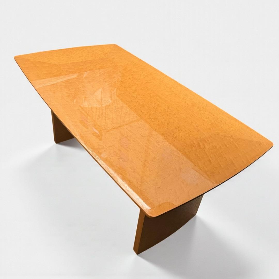 IDC大塚家具　スプレンダー　バーズアイメープル　ダイニングテーブル　高級家具