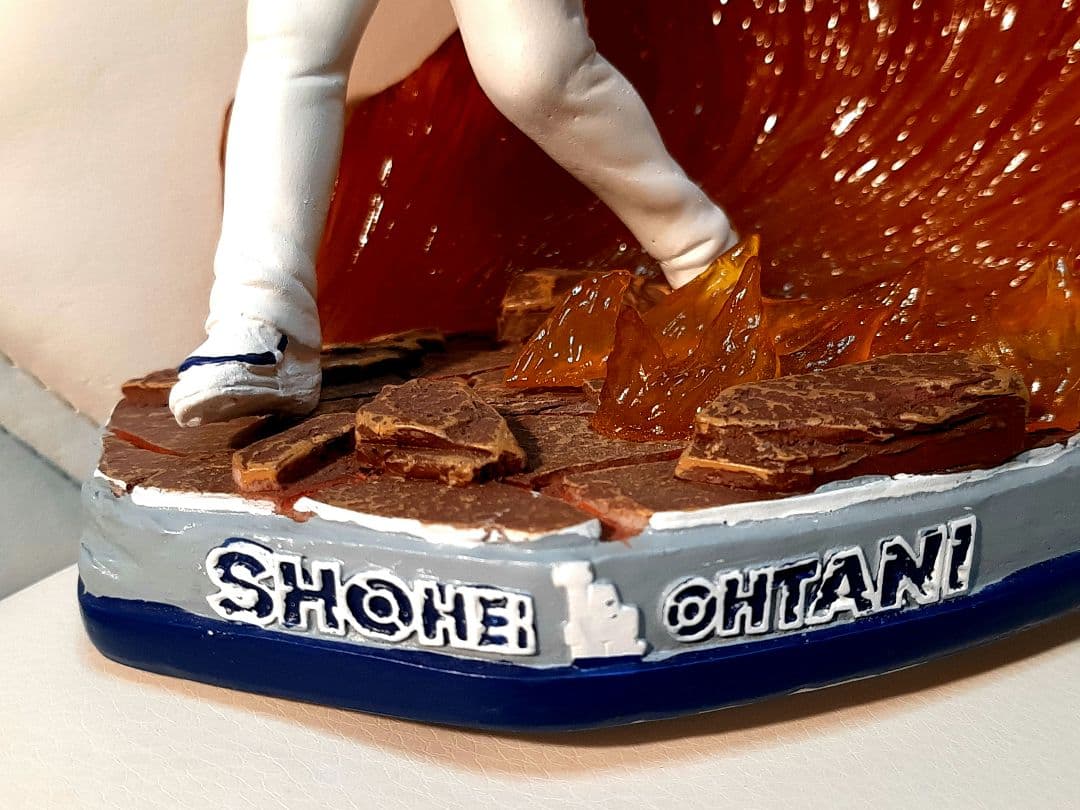 【限定360体】大谷翔平・ボブルヘッド・炎のハードヒッター・未使用品