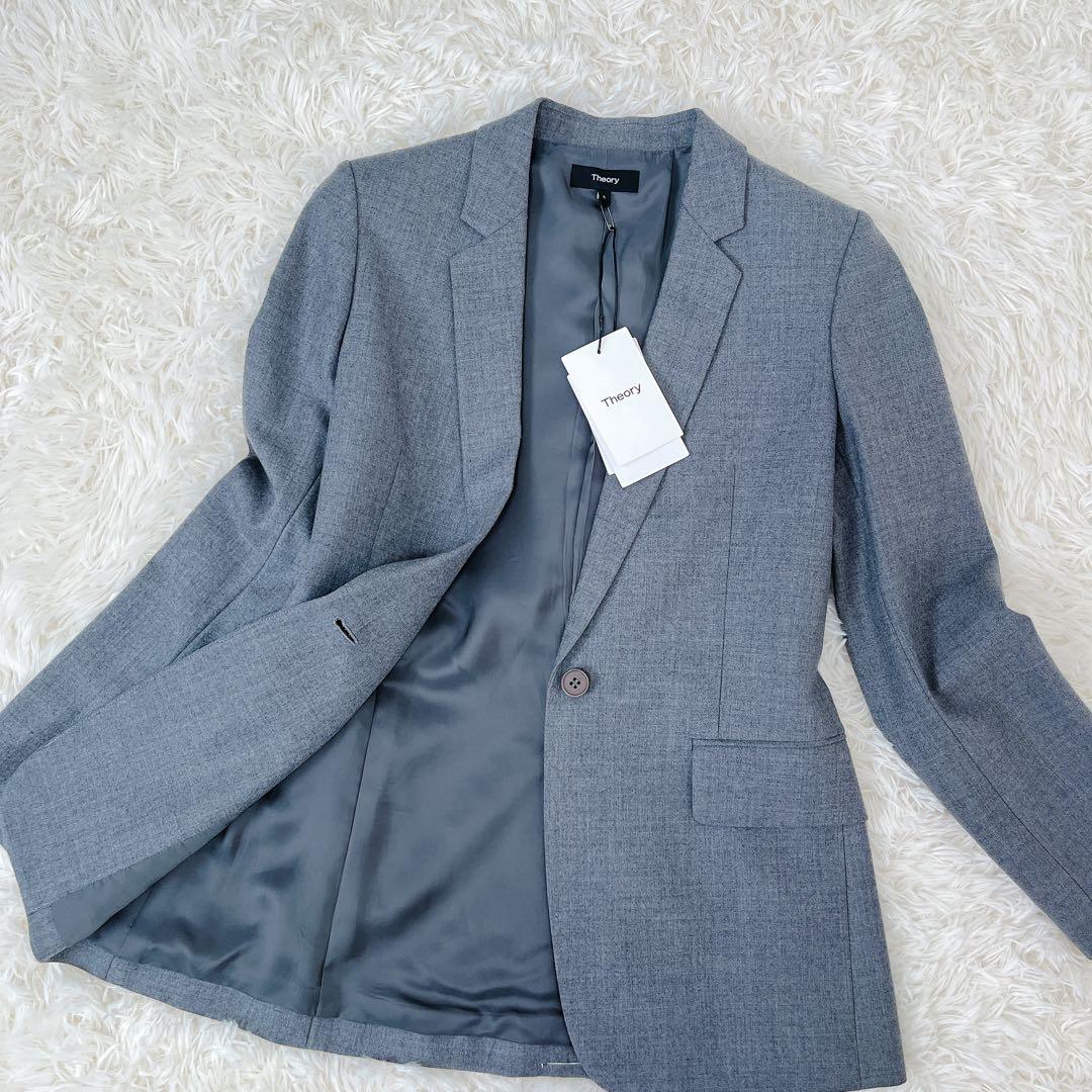 高品質　新品タグ付き　theory テーラードジャケット
