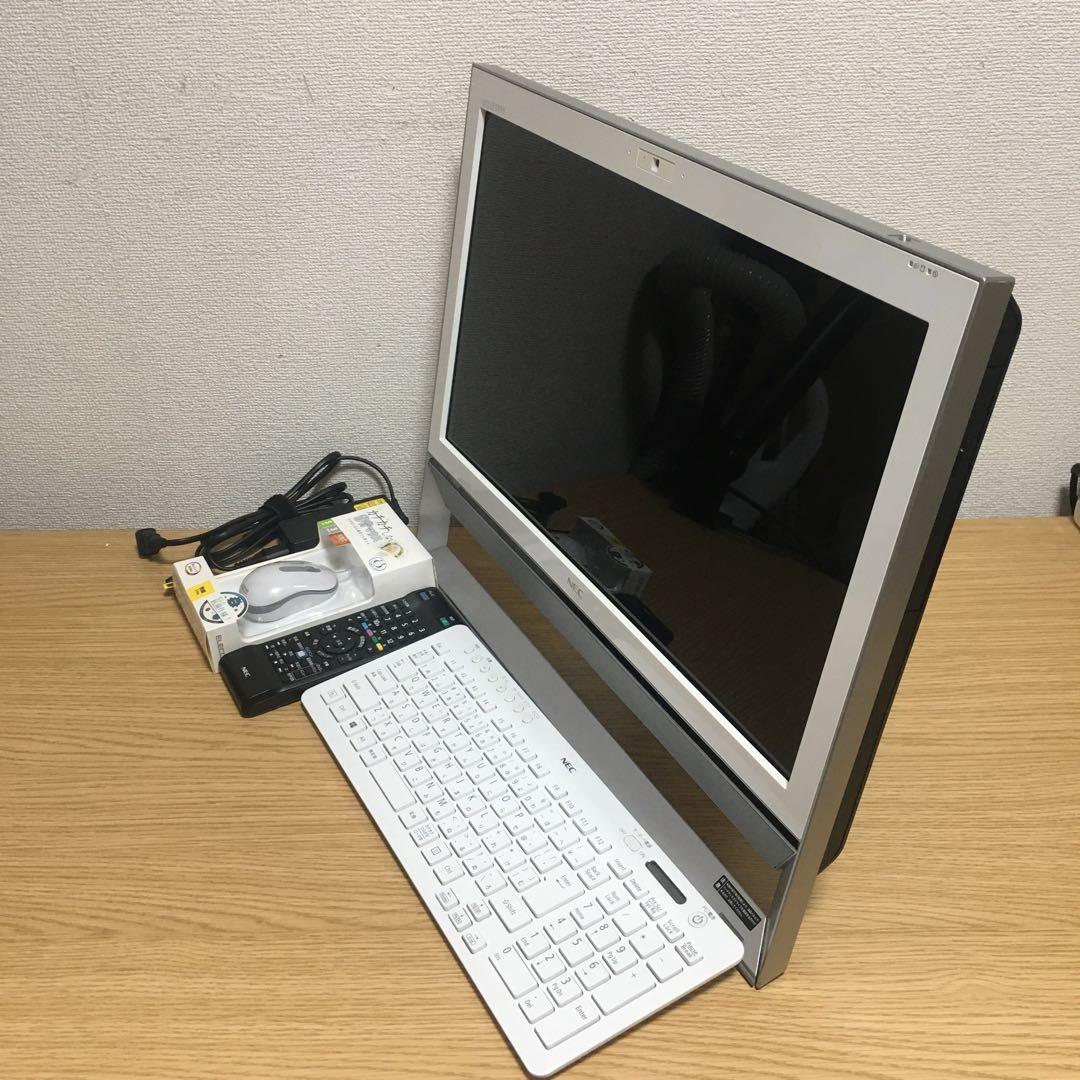 NEC Win11 地デジ 21.5' 8Gメモリ SSD カメラ Wi-Fi