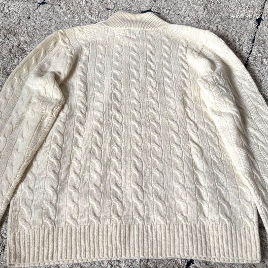 【タグ付き✨】完売品！ポロラルフローレン ケーブルニット カシミヤ セーター