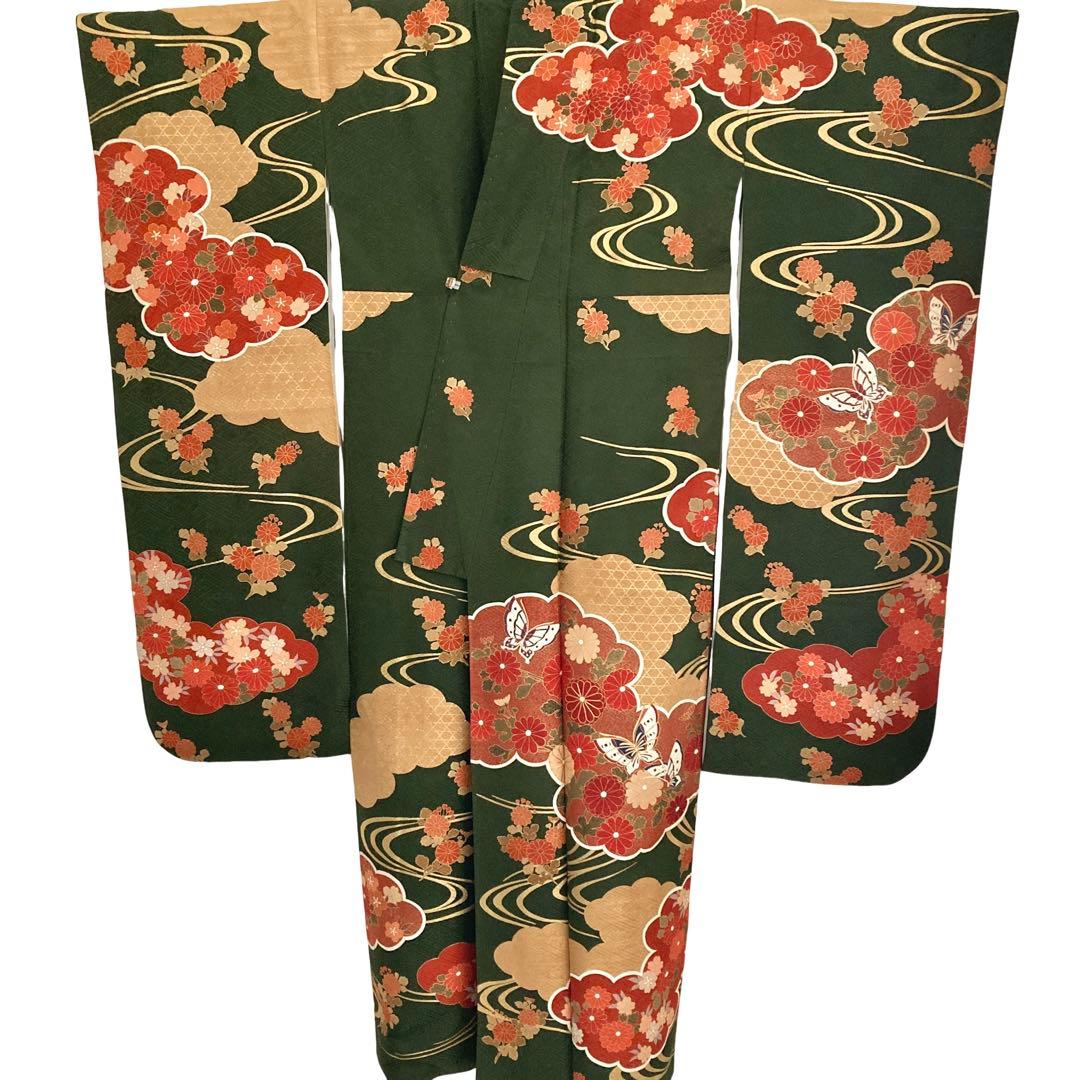 古典柄 振袖4点セット‼️お振袖セット‼️TM NO127 フルセット