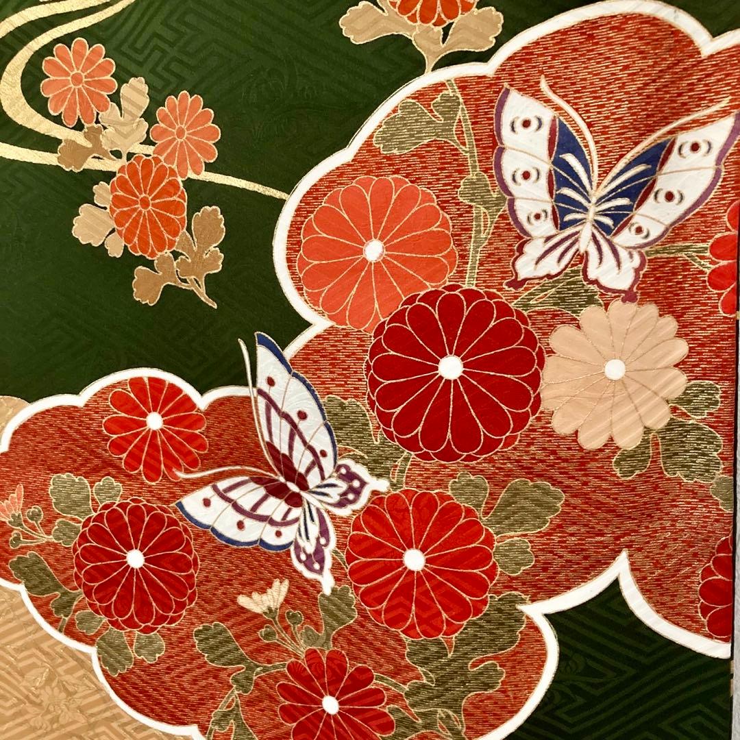 古典柄 振袖4点セット‼️お振袖セット‼️TM NO127 フルセット