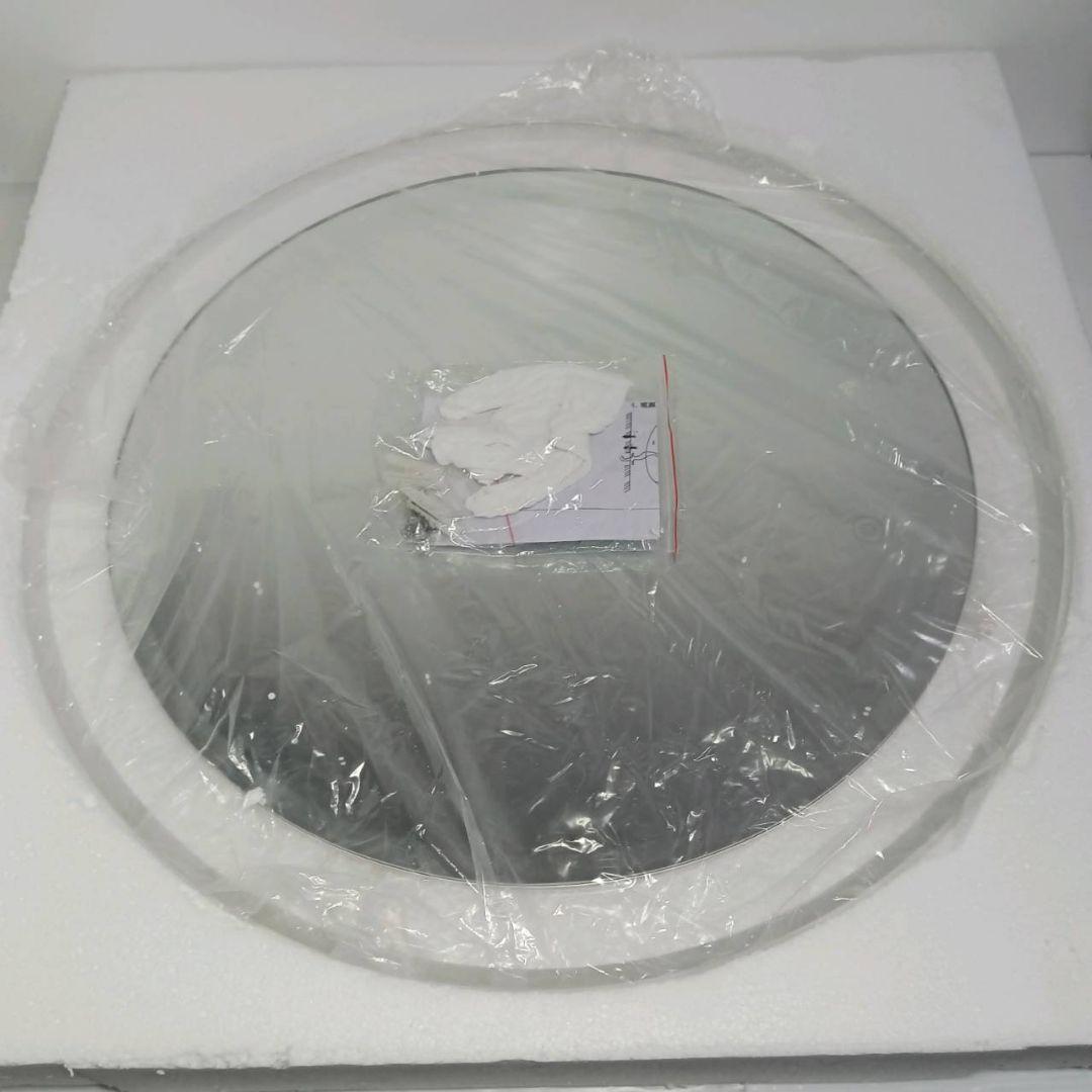 ウィンストーリー 壁掛け ミラー LEDライト付き 丸型 丸形 鏡 洗面台 照明