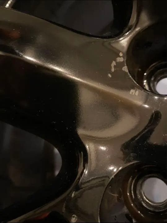 【Ｅさん専用】R35 GTR 純正ホイール　ブラック塗装　4本