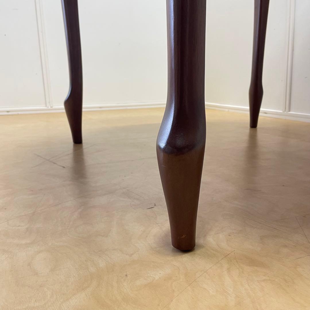 マルニ木工 ベルサイユ ダイニングテーブル 丸テーブル 猫脚 オールドマルニ