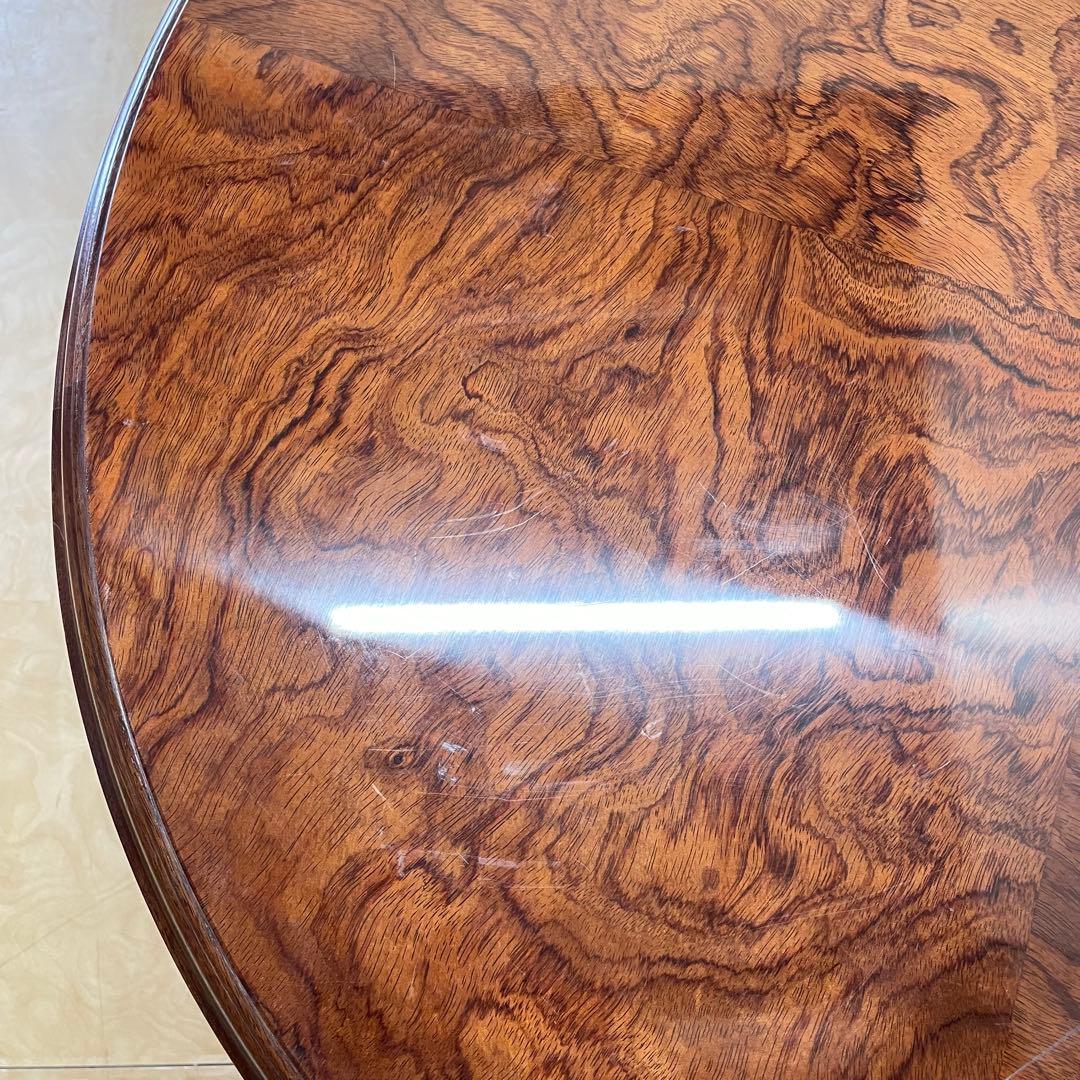 マルニ木工 ベルサイユ ダイニングテーブル 丸テーブル 猫脚 オールドマルニ