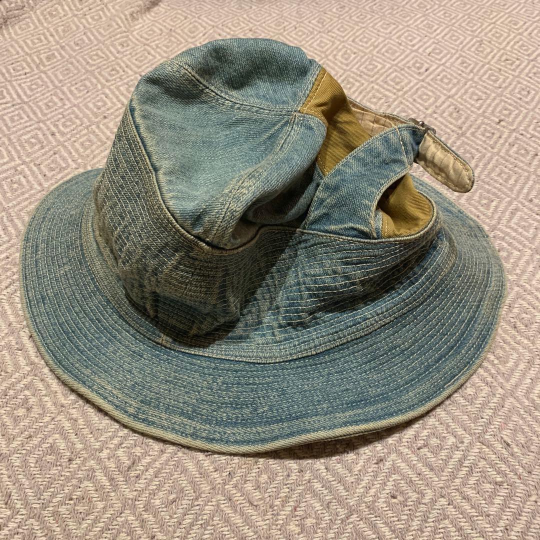 キャピタル　kapital デニムバケットハット　帽子　キャップ