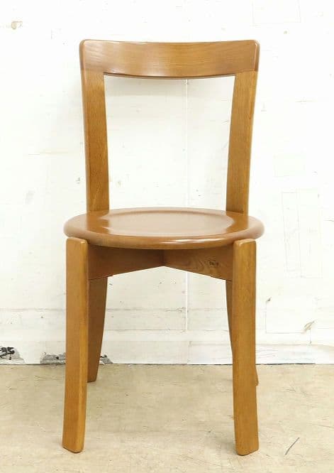 あ　プロフ必読！【浜本工芸】ナラ材オーク材無垢・チェア◆DC-6020