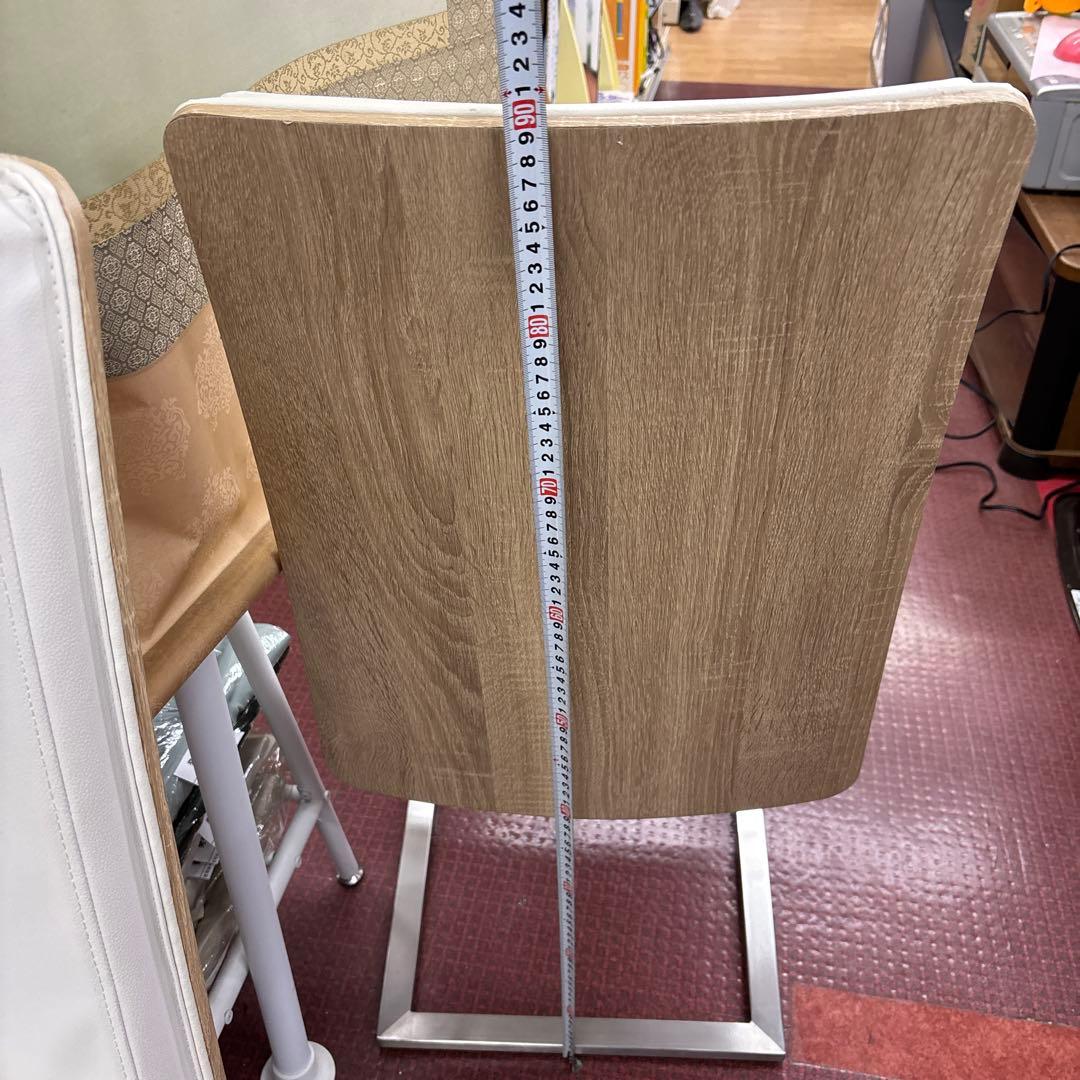 ニトリ　ダイニングチェア×2脚　ホワイト