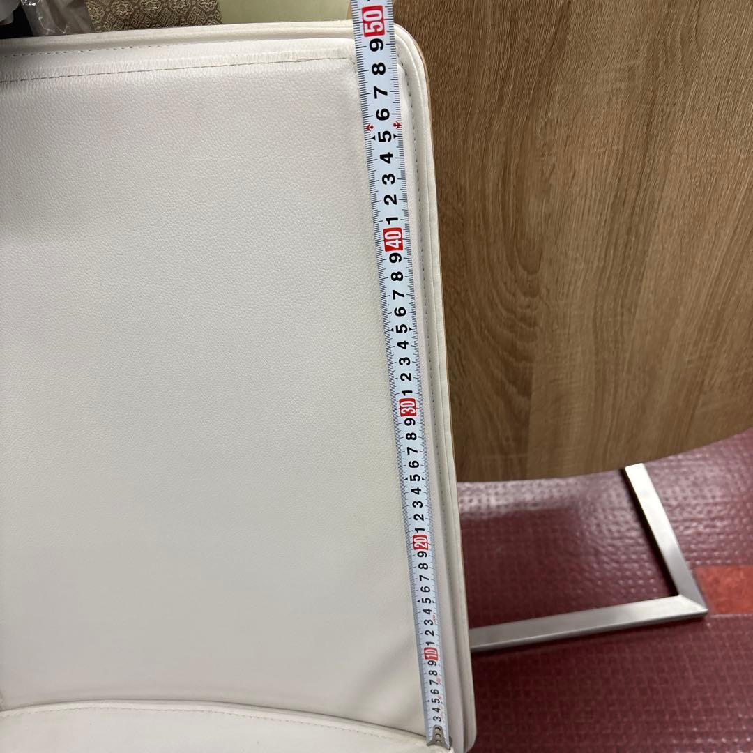 ニトリ　ダイニングチェア×2脚　ホワイト