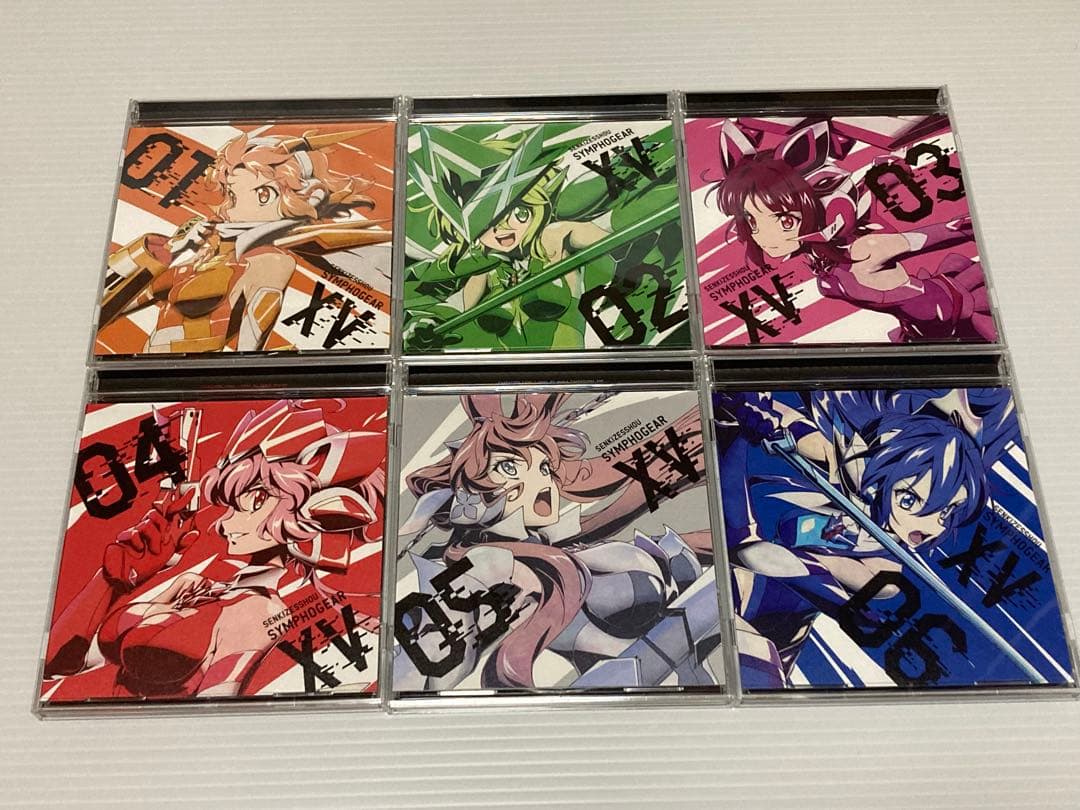 戦姫絶唱シンフォギア キャラソンシングルコンプセット+ED雪音クリス版