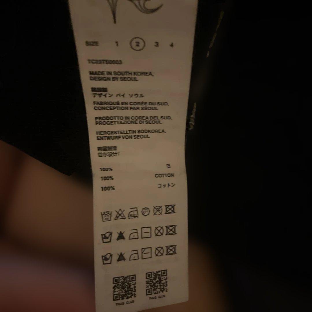 【確実正規品】THUG CLUB ブラックデニム